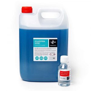 Polyester resin with hardener 2.446PA, 5 kg