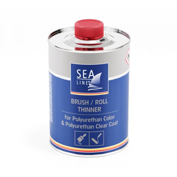 Poliurteāna krāsas - lakas šķīdinātājs Sea-Line® 250 ml