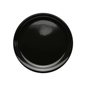 Melns (RAL 9005, Jet Black) ar otu vai rullīti klājams gelkouts Crystic GT-600 (Scott Bader) uz balta fona