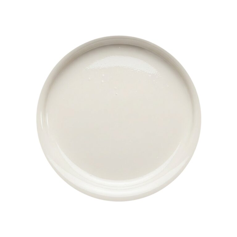 Balts (RAL 9010, Pure White) ar otu vai rullīti klājams gelkouts Crystic GT-600 (Scott Bader) uz balta fona