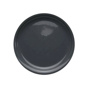 Pelēks (RAL 7015, Slate Grey) ar otu vai rullīti klājams gelkouts Crystic GT-600 (Scott Bader) uz balta fona