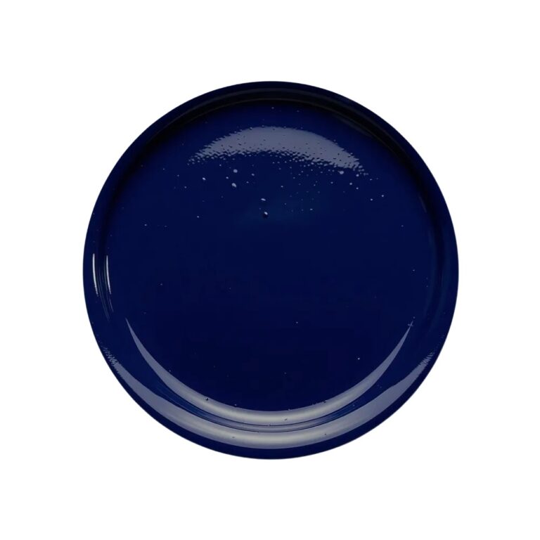 Zils (RAL 5013, Cobalt Blue) pūšams gelkouts Crystic GT-900 uz balta fona