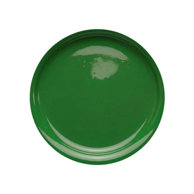 Zaļš (RAL 6001, Emerald Green) pūšams gelkouts Crystic GT-900 uz balta fona